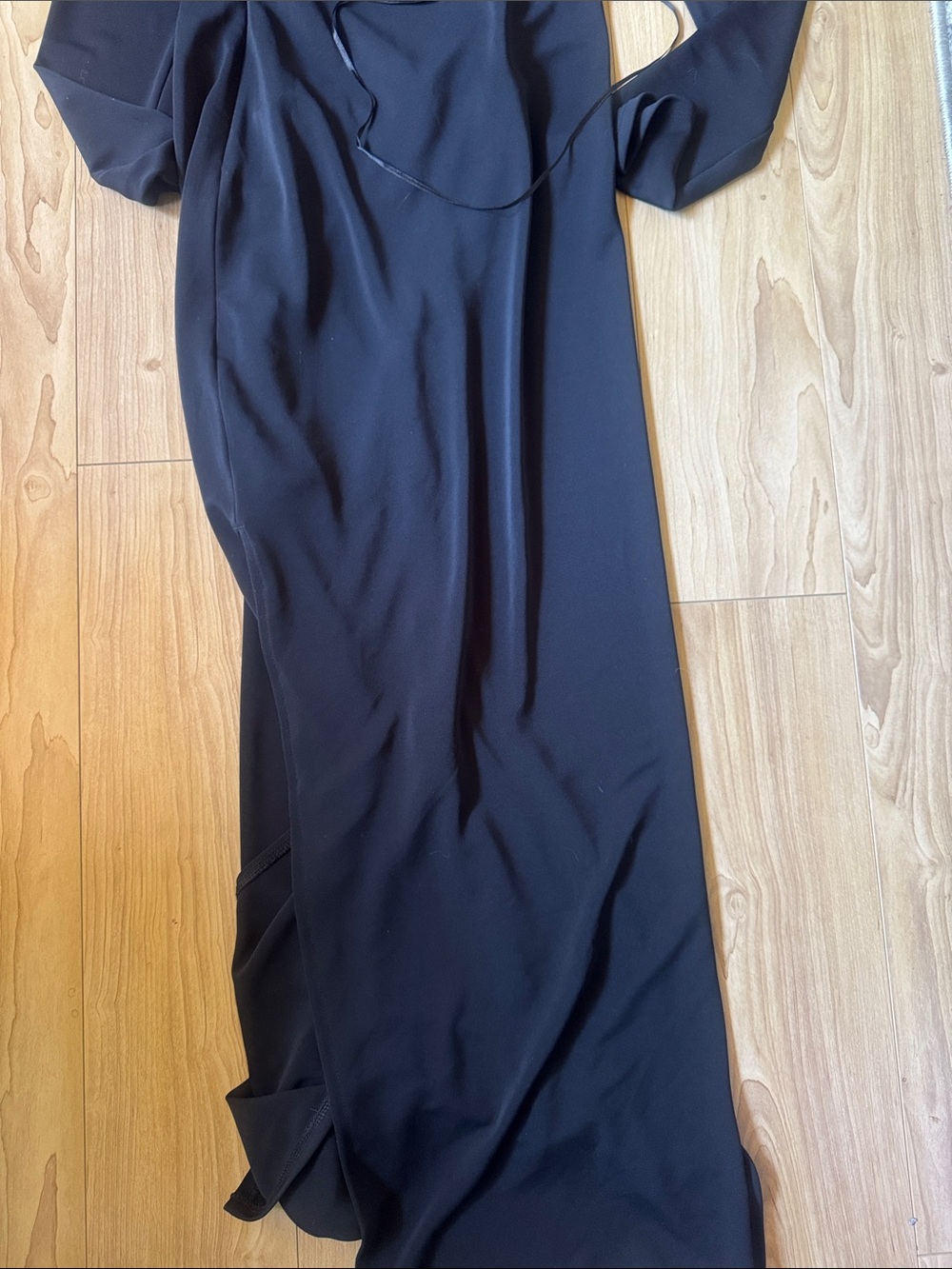 Cult Gaia x Gap Black Long Sleeve Cut-Out Dress Size - Picture 7 of 8